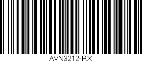 Código de barras (EAN, GTIN, SKU, ISBN): 'AVN3212-RX'