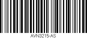 Código de barras (EAN, GTIN, SKU, ISBN): 'AVN3215-AS'
