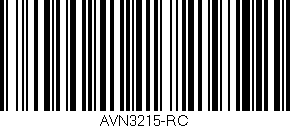 Código de barras (EAN, GTIN, SKU, ISBN): 'AVN3215-RC'