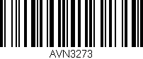 Código de barras (EAN, GTIN, SKU, ISBN): 'AVN3273'