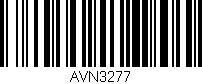 Código de barras (EAN, GTIN, SKU, ISBN): 'AVN3277'