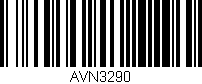 Código de barras (EAN, GTIN, SKU, ISBN): 'AVN3290'