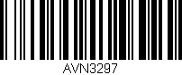 Código de barras (EAN, GTIN, SKU, ISBN): 'AVN3297'