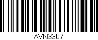 Código de barras (EAN, GTIN, SKU, ISBN): 'AVN3307'