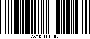 Código de barras (EAN, GTIN, SKU, ISBN): 'AVN3310-NR'