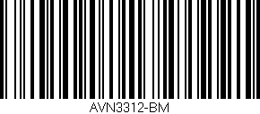 Código de barras (EAN, GTIN, SKU, ISBN): 'AVN3312-BM'
