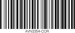 Código de barras (EAN, GTIN, SKU, ISBN): 'AVN3354-COR'