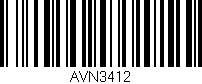Código de barras (EAN, GTIN, SKU, ISBN): 'AVN3412'