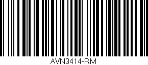 Código de barras (EAN, GTIN, SKU, ISBN): 'AVN3414-RM'
