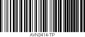 Código de barras (EAN, GTIN, SKU, ISBN): 'AVN3414-TP'
