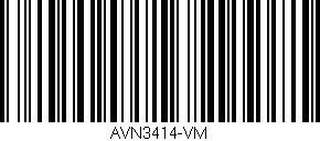 Código de barras (EAN, GTIN, SKU, ISBN): 'AVN3414-VM'
