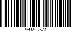 Código de barras (EAN, GTIN, SKU, ISBN): 'AVN3415-LM'