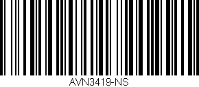 Código de barras (EAN, GTIN, SKU, ISBN): 'AVN3419-NS'