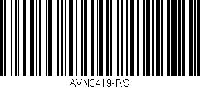 Código de barras (EAN, GTIN, SKU, ISBN): 'AVN3419-RS'