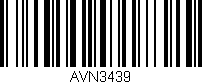 Código de barras (EAN, GTIN, SKU, ISBN): 'AVN3439'