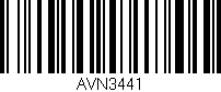Código de barras (EAN, GTIN, SKU, ISBN): 'AVN3441'