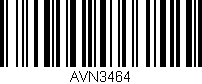Código de barras (EAN, GTIN, SKU, ISBN): 'AVN3464'