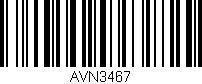 Código de barras (EAN, GTIN, SKU, ISBN): 'AVN3467'