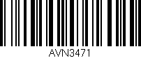 Código de barras (EAN, GTIN, SKU, ISBN): 'AVN3471'