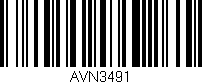Código de barras (EAN, GTIN, SKU, ISBN): 'AVN3491'