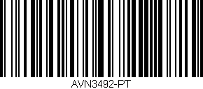 Código de barras (EAN, GTIN, SKU, ISBN): 'AVN3492-PT'