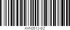 Código de barras (EAN, GTIN, SKU, ISBN): 'AVN3512-BZ'