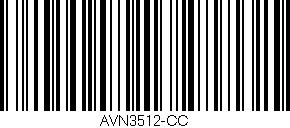 Código de barras (EAN, GTIN, SKU, ISBN): 'AVN3512-CC'