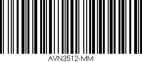 Código de barras (EAN, GTIN, SKU, ISBN): 'AVN3512-MM'