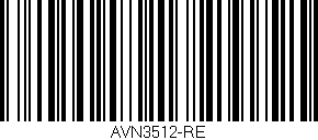 Código de barras (EAN, GTIN, SKU, ISBN): 'AVN3512-RE'