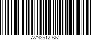 Código de barras (EAN, GTIN, SKU, ISBN): 'AVN3512-RM'