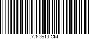 Código de barras (EAN, GTIN, SKU, ISBN): 'AVN3513-CM'