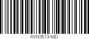 Código de barras (EAN, GTIN, SKU, ISBN): 'AVN3513-MD'