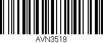 Código de barras (EAN, GTIN, SKU, ISBN): 'AVN3519'