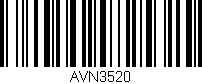 Código de barras (EAN, GTIN, SKU, ISBN): 'AVN3520'