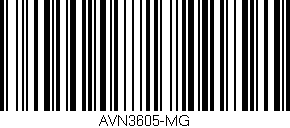 Código de barras (EAN, GTIN, SKU, ISBN): 'AVN3605-MG'