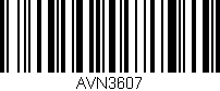 Código de barras (EAN, GTIN, SKU, ISBN): 'AVN3607'