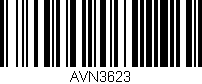 Código de barras (EAN, GTIN, SKU, ISBN): 'AVN3623'