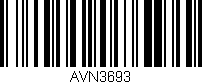 Código de barras (EAN, GTIN, SKU, ISBN): 'AVN3693'
