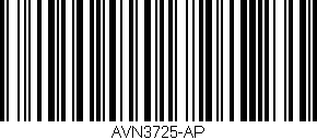 Código de barras (EAN, GTIN, SKU, ISBN): 'AVN3725-AP'