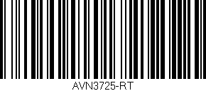 Código de barras (EAN, GTIN, SKU, ISBN): 'AVN3725-RT'
