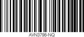 Código de barras (EAN, GTIN, SKU, ISBN): 'AVN3796-NQ'