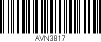 Código de barras (EAN, GTIN, SKU, ISBN): 'AVN3817'