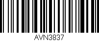 Código de barras (EAN, GTIN, SKU, ISBN): 'AVN3837'