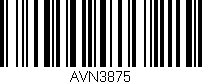 Código de barras (EAN, GTIN, SKU, ISBN): 'AVN3875'