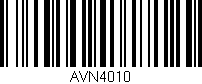 Código de barras (EAN, GTIN, SKU, ISBN): 'AVN4010'