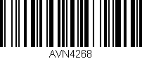 Código de barras (EAN, GTIN, SKU, ISBN): 'AVN4268'