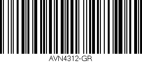 Código de barras (EAN, GTIN, SKU, ISBN): 'AVN4312-GR'