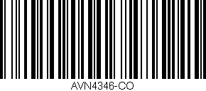Código de barras (EAN, GTIN, SKU, ISBN): 'AVN4346-CO'