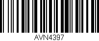 Código de barras (EAN, GTIN, SKU, ISBN): 'AVN4397'