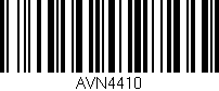 Código de barras (EAN, GTIN, SKU, ISBN): 'AVN4410'